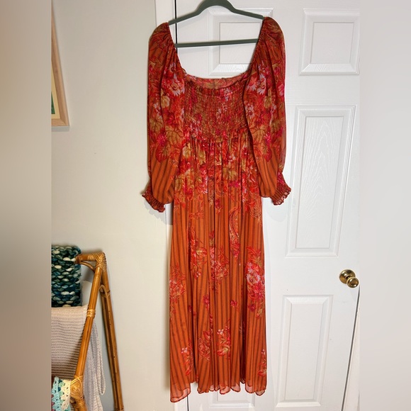 ✨sold✨FREE PEOPLE Angel Eyes Maxi Dress - Picture 10 of 11
